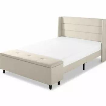 Кровать marzia romeo (myfurnish) бежевый