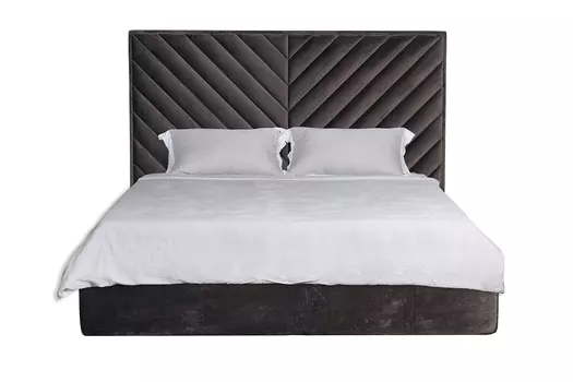 Кровать milano basic (garda decor) коричневый 173x125x220 см.