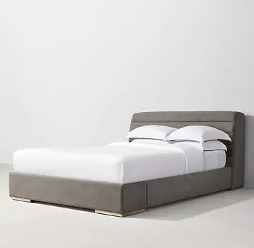 Кровать “nilsson” (idealbeds) серый 150x100x225 см.