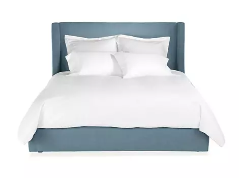 Кровать north end 200*200 (ml) синий 223x120x212 см.