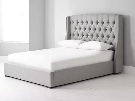 Кровать “olive” (idealbeds) серый 164x130x215 см.