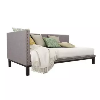 Кровать platform bed 90*190 (ml) серый 200.0x100.0x205.0 см.