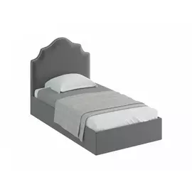 Кровать princess (ogogo) серый 130x130x216 см.