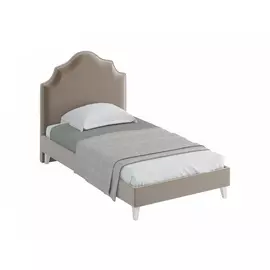 Кровать princess (ogogo) серый 130x130x216 см.
