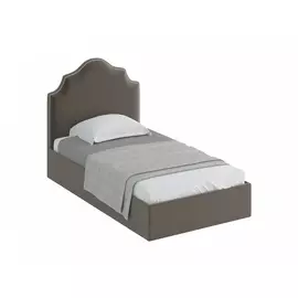 Кровать princess (ogogo) серый 130x130x216 см.