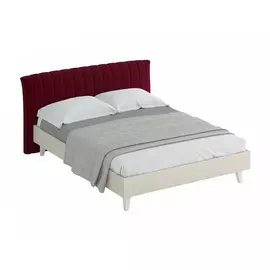 Кровать queen anastasia (ogogo) красный 187x95x226 см.