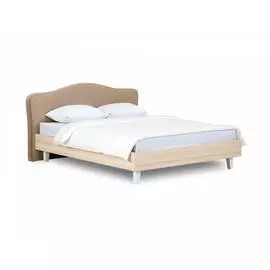 Кровать queen elizabeth (ogogo) бежевый 181x98x216 см.
