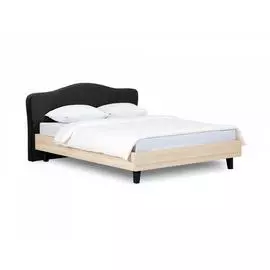 Кровать queen elizabeth (ogogo) черный 181x98x216 см.