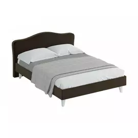 Кровать queen elizabeth (ogogo) коричневый 181x98x216 см.