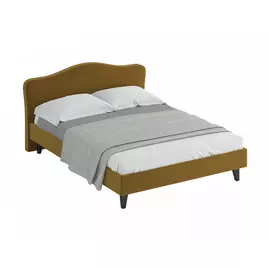 Кровать queen elizabeth (ogogo) коричневый 181x98x216 см.