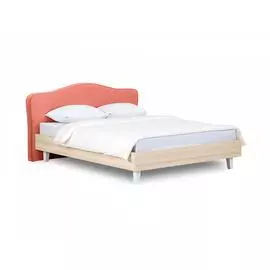 Кровать queen elizabeth (ogogo) оранжевый 181x98x216 см.