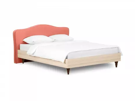 Кровать queen ii elizabeth (ogogo) оранжевый 216.0x98.0x181.0 см.