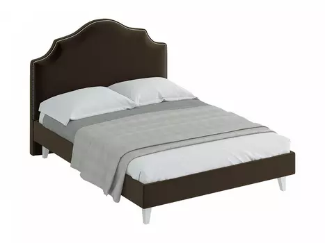 Кровать queen victoria (ogogo) коричневый 170x130x216 см.