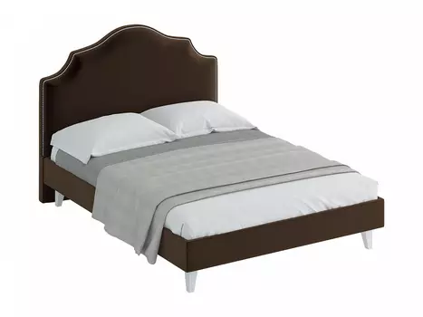 Кровать queen victoria (ogogo) коричневый 170x130x216 см.