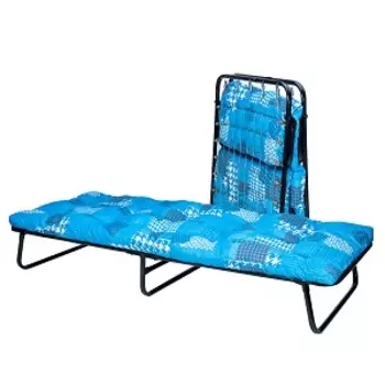 Кровать раскладная модель 202 (leset) голубой 80x27x190 см.