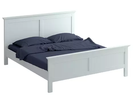 Кровать reina (ogogo) белый 200x111x213 см.