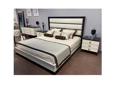 Кровать с решеткой prato (fratelli barri) бежевый 200x141x219 см.