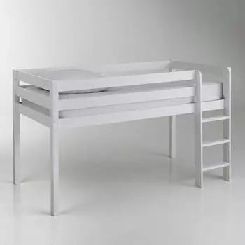Кровать с возвышением mirka (laredoute) белый 197x114x102 см.
