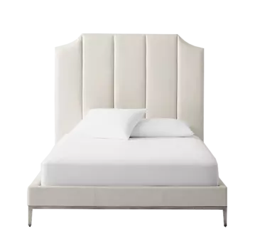 Кровать sabine (idealbeds) серый 150x150x212 см.