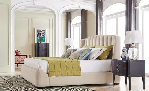 Кровать selection (fratelli barri) бежевый