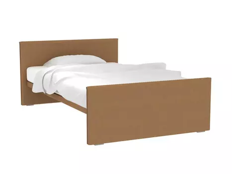 Кровать studio (ogogo) коричневый 140x80x219 см.