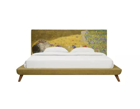 Кровать the kiss (icon designe) коричневый 180x120x220 см.