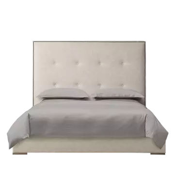 Кровать tompkins panel (idealbeds) бежевый 150x160x212 см.