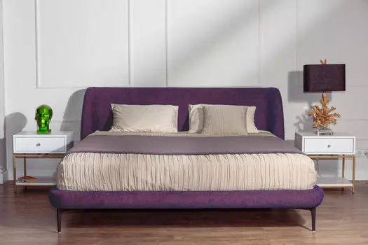 Кровать torella violet (icon designe) фиолетовый 215x107x225 см.