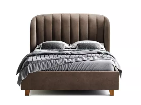 Кровать tulip (the idea) коричневый 172x120x230 см.