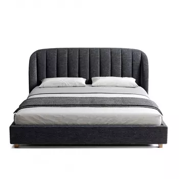 Кровать tulip (the idea) серый 220x120x232 см.