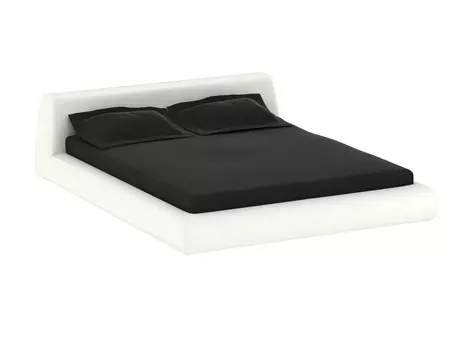 Кровать vatta (ogogo) белый 187x67x247 см.