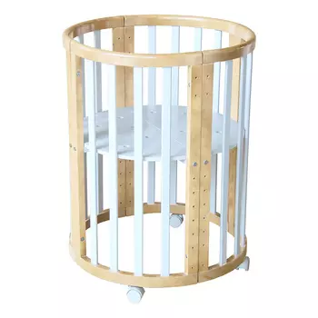 Кроватка детская polini kids simple (polini) бежевый 65x86x125 см.