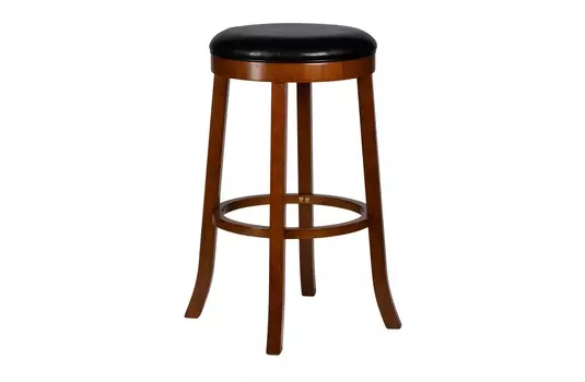 Круглый барный табурет bob bar (dobrin) черный 41x74x41 см.