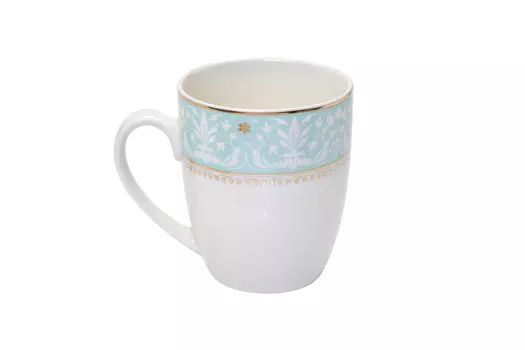 Кружка nobile (garda decor) голубой 9x11x9 см.