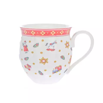 Кружка toys red 440 мл (repast) белый