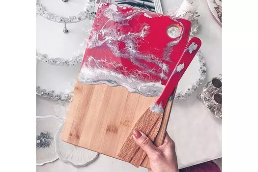 Кухонный набор red (kovka object) красный 20.0x28.0 см.