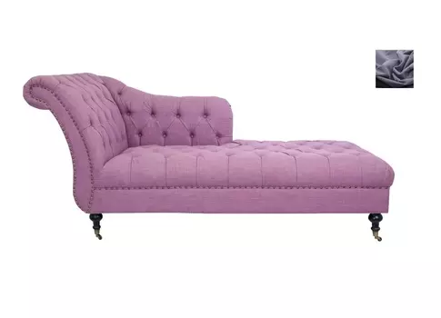 Кушетка bego темно-серая (mak-interior) черный 203x90x90 см.