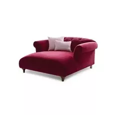 Кушетка diva (myfurnish) красный 125.0x69x145 см.