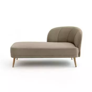 Кушетка leone (laredoute) серый 159x81x78 см.