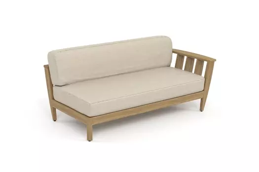 Кушетка правая reef (yachtline) бежевый 180x77x90 см.