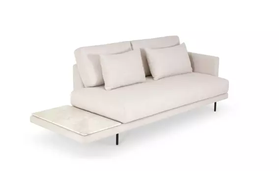 Кушетка ricadi (ogogo) бежевый