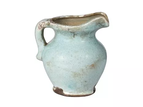 Кувшин (glasar) бирюзовый 17.02x22.1x20.57 см.