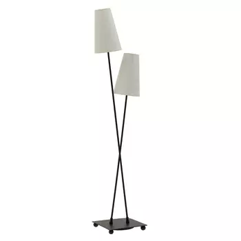 Лампа напольная twin (to4rooms) черный 31x132x25 см.