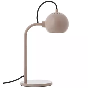 Лампа настольная ball (frandsen) розовый 16x34x24 см.