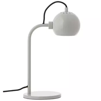 Лампа настольная ball (frandsen) серый 16x34x24 см.