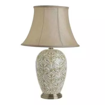 Лампа настольная berda (to4rooms) бежевый 60.0 см.