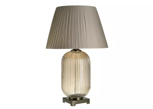 Лампа настольная drancy (to4rooms) бежевый 75 см.