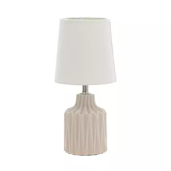 Лампа настольная, e14 до 40 вт, длина кабеля 130 см, лампочки не входят в комплект (to4rooms) розовый 12x29x12 см.