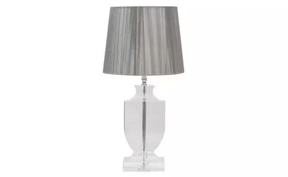Лампа настольная (garda decor) серебристый 52 см.
