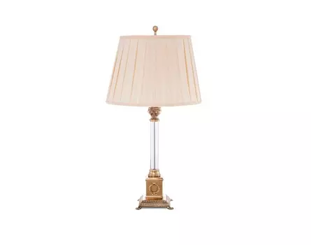 Лампа настольная geboorte (desondo) золотой 85 см.